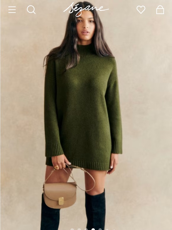 Sezane Dresses & Skirts - Sezane Paulie Dress Perfect Green M